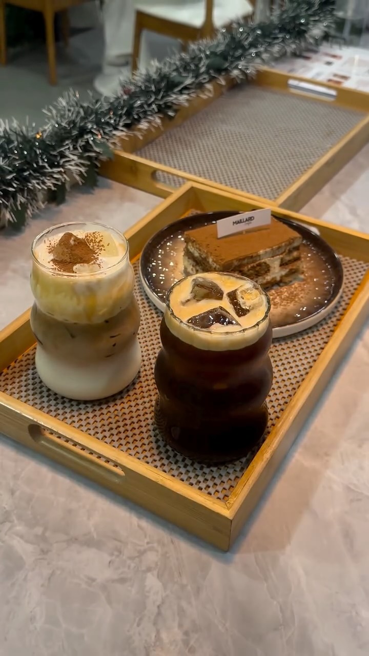 Specialty drinks at Maillard Café